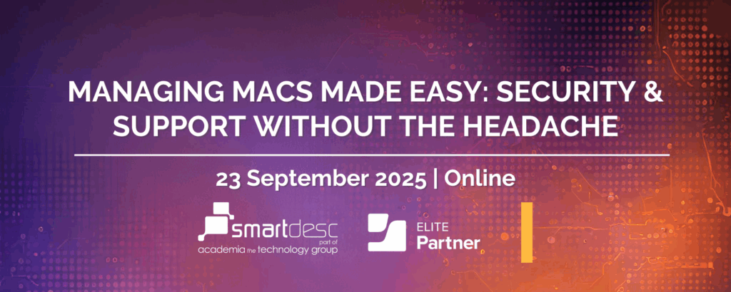Banner for Managing Macs Made Easy: Security & Support Without the Headache – 23rd September 2025