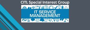Banner for IT Service Management SIG